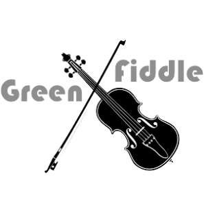Green Fiddle Violins logo - GreenFiddle.org